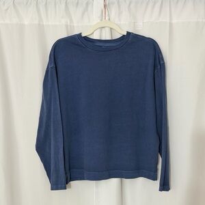 Old Navy Men's Navy Long Sleeve Tee